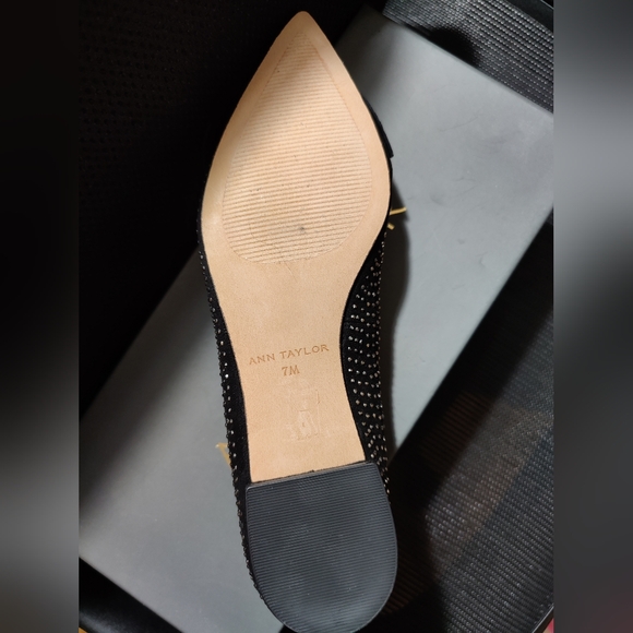 Ann Taylor - Camryn Studded Bow Flats - Picture 3 of 4